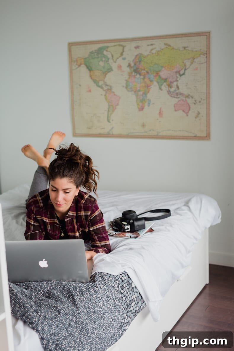 Designing Your Digital Boundaries 2 Woman practicing digital detox while sitting by the window