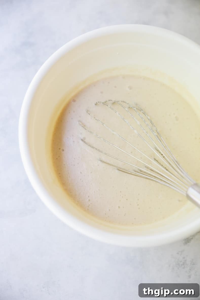 Cold Brew Dream Pops 4 Cold brew ice pop mixture in a bowl