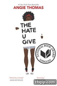 Our Handpicked Anti-Racism Reads 9 Book cover for The Hate U Give by Angie Thomas