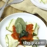 Spinach and Ricotta Stuffed Zucchini Ravioli