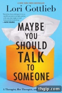 Unlock Your Summer: 5 Unforgettable Books to Read 2 Maybe You Should Talk to Someone book cover