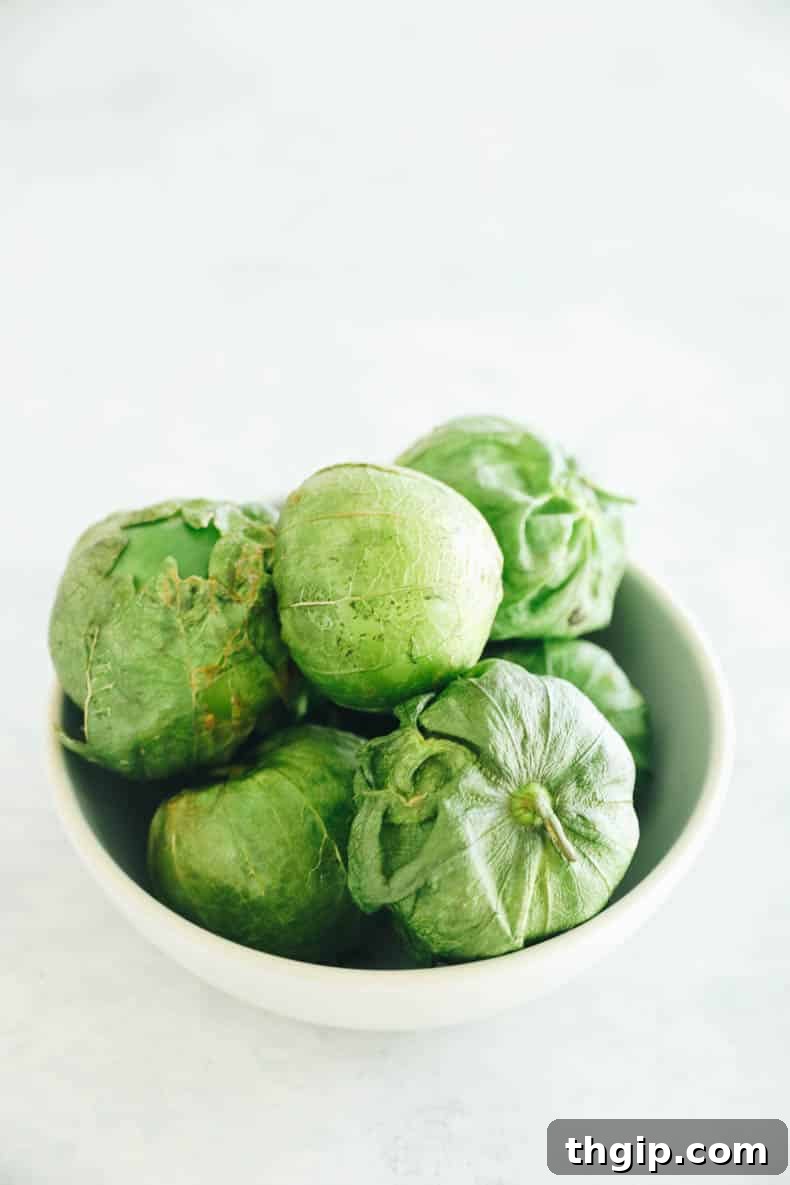 Unleash Tomatillo Magic 12 Delicious Ways 2 Fresh tomatillos in a bowl, ready for cooking