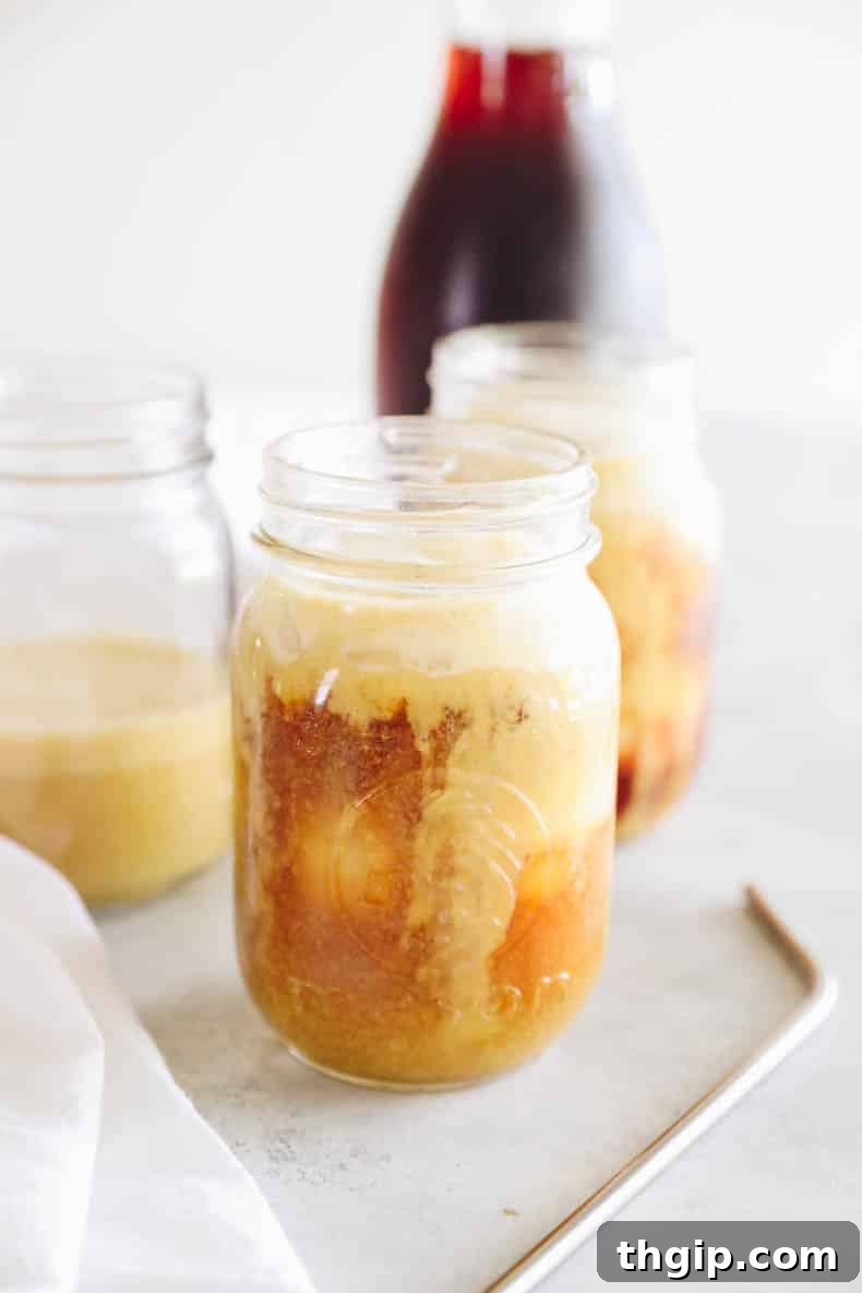 Velvet Pumpkin Cold Brew 7 Finished Pumpkin Cream Cold Brew in a mason jar, perfect for fall.