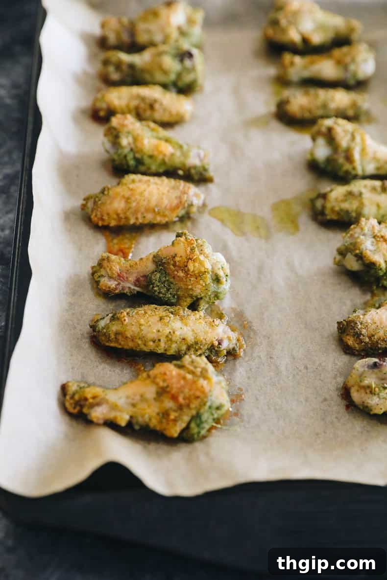 baked thai chicken wings