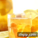 Delicious and healthy Citrus Burst Kombucha Sangria