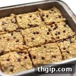 Chocolate Chip Zucchini Bread Oatmeal Bars