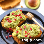 Thumbnail image of Cornbread Avocado Toast, a delicious and healthy fall recipe.